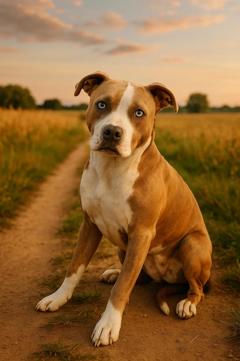 A young medium-sized male Bicolor Labrador Retriever dog named Chip for adoption in Brookeville, MD