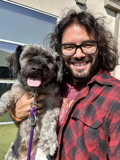 An adult small-sized male Black Mixed Breed dog named Rocky for adoption in Wichita, KS