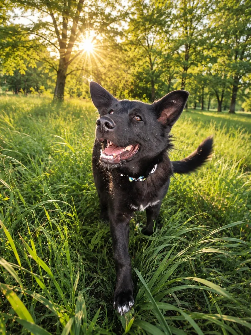 A young large-sized male Black Belgian Shepherd / Malinois dog named Onyx for adoption in Thornton, CO