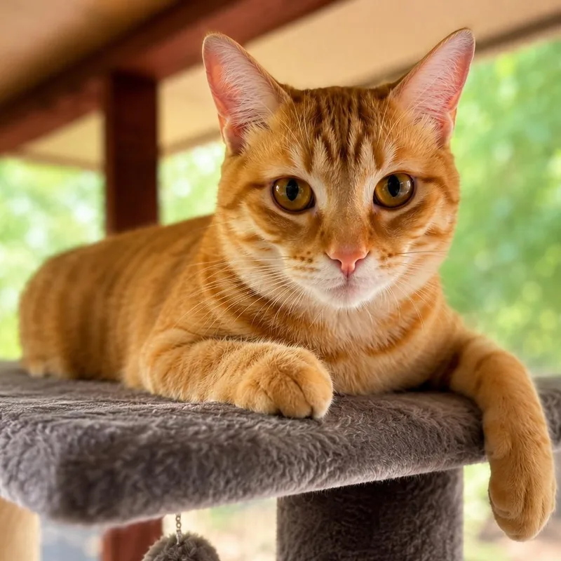 A young medium-sized male Tabby (Orange / Red) Domestic Short Hair cat named Carrot for adoption in Chandler, AZ