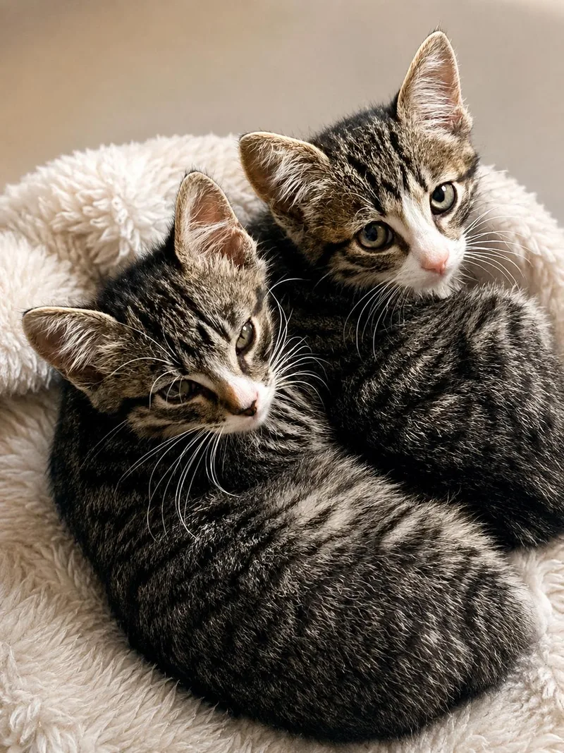 A baby medium-sized female Domestic Short Hair cat named Glitz for adoption in Plano, TX