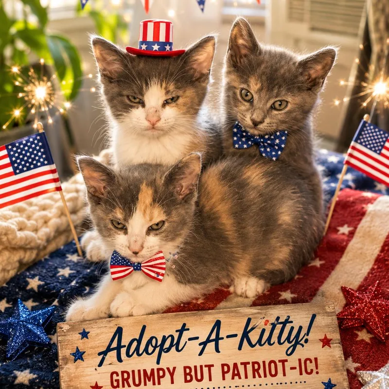 A baby small-sized female Calico Domestic Short Hair cat named Callie for adoption in Eufaula, AL
