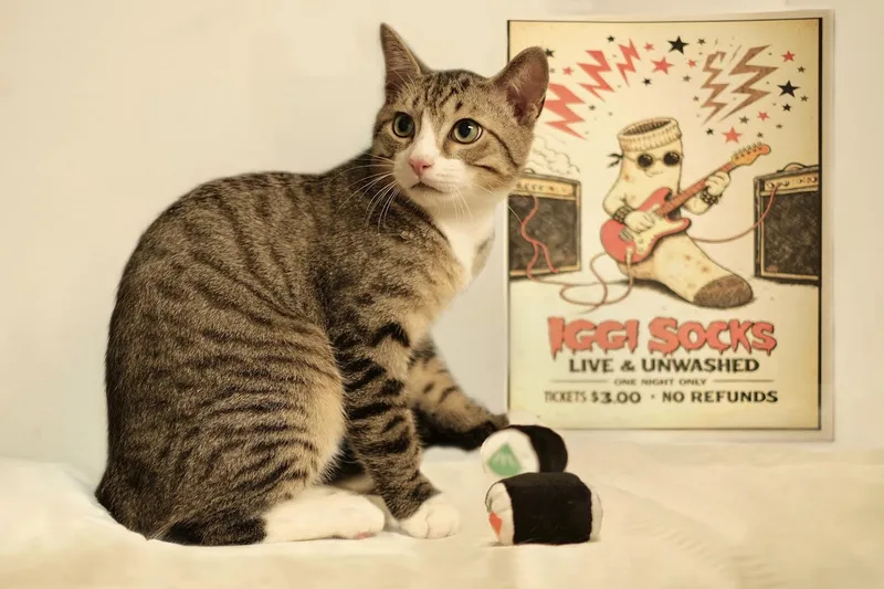 Iggy Socks And Sashimi thumbnail 3