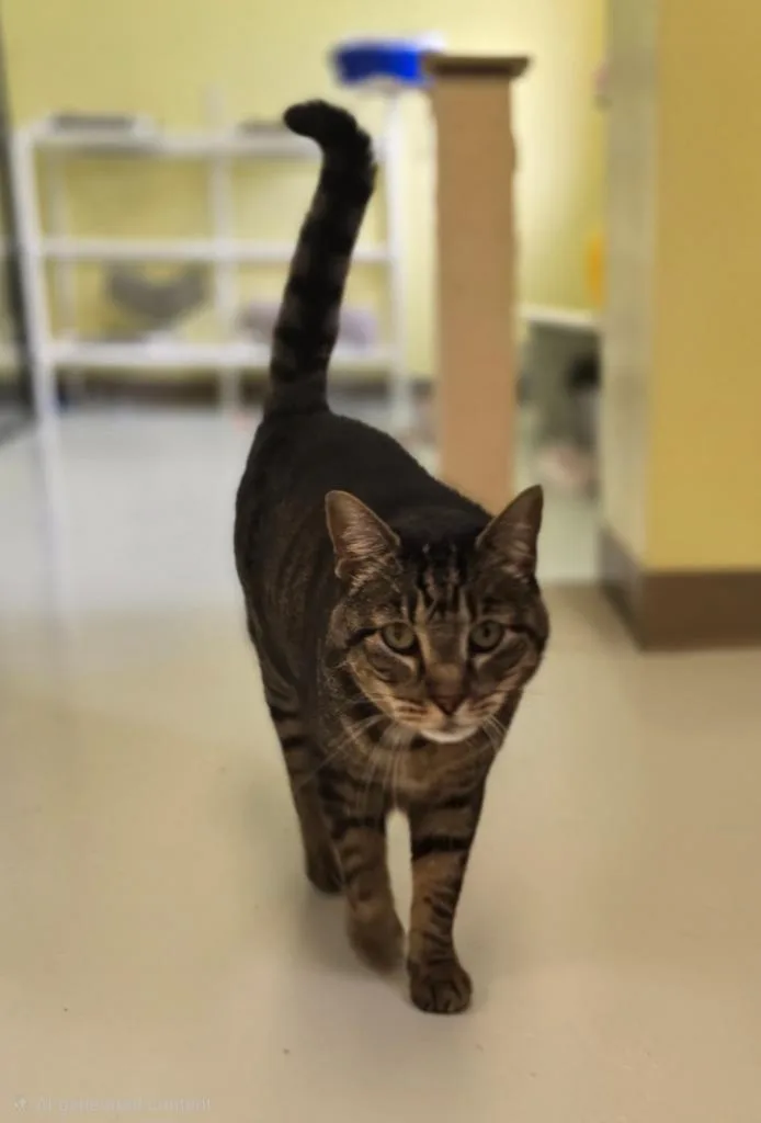 An adult large-sized male Domestic Short Hair cat named Gigantasaurus for adoption in Blountville, TN