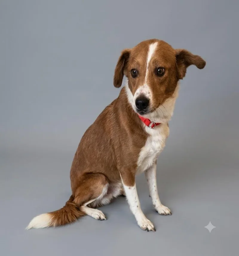 A young small-sized male Spaniel dog named Carter for adoption in Wooster, OH