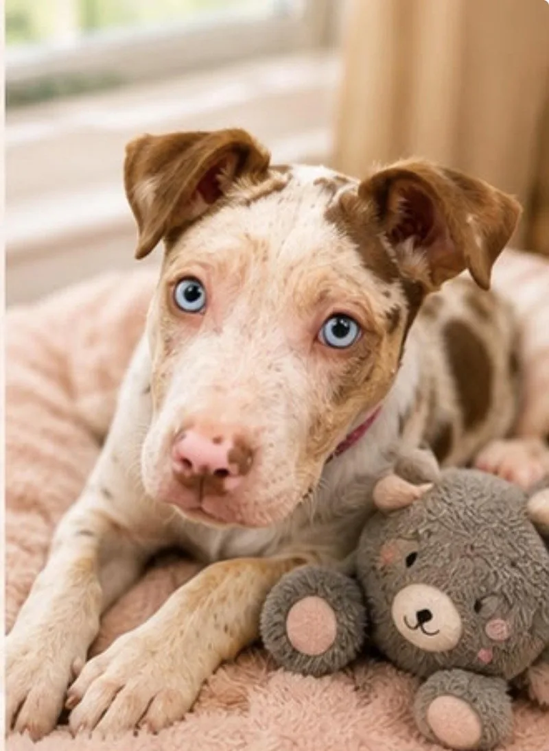 A baby medium-sized female Husky dog named Estrella for adoption in Margate, FL