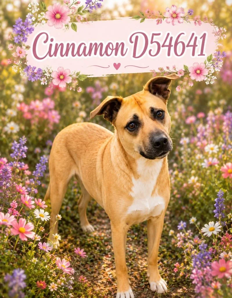An adult medium-sized female Mixed Breed dog named Cinnamon for adoption in Clarksville, TN