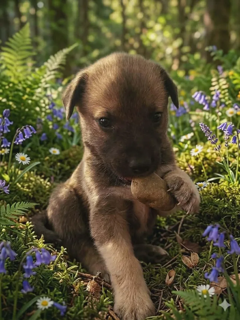 A baby medium-sized male Yellow / Tan / Blond / Fawn Shepherd dog named Jasper for adoption in Seguin, TX