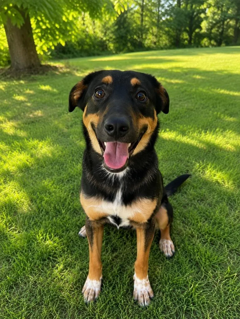 A young large-sized male German Shepherd Dog dog named Jack for adoption in Mountain Home, AR