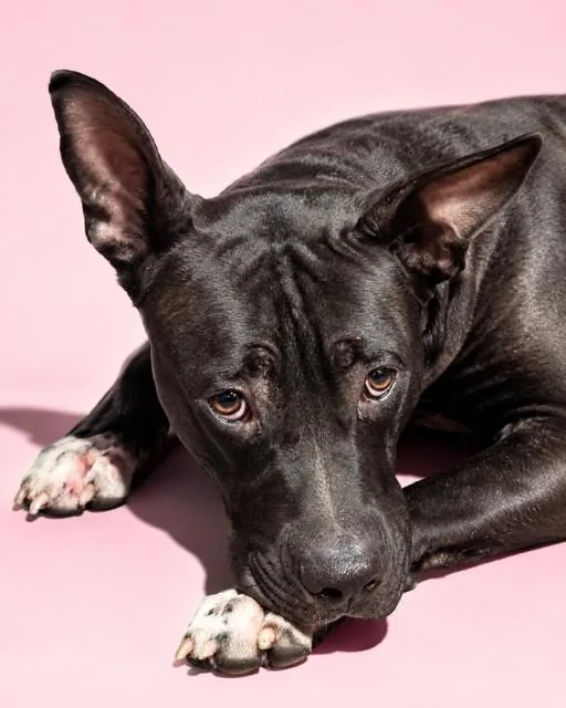 An adult large-sized female Mixed Breed dog named Emoji for adoption in Jacksonville, FL