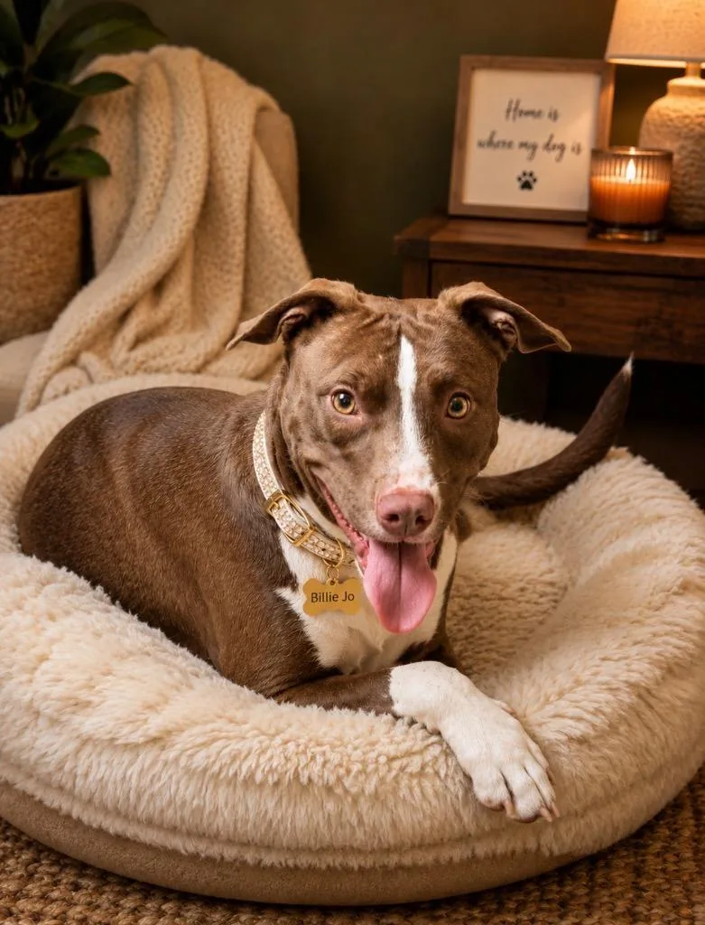 A young medium-sized female Mixed Breed dog named Billie Jo for adoption in Centralia, IL