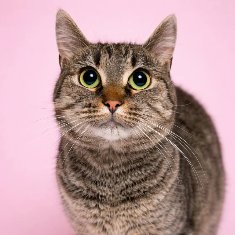A senior medium-sized female Brown / Chocolate Domestic Short Hair cat named Tulip for adoption in Mooresville, NC