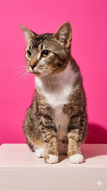 A young medium-sized male Domestic Short Hair cat named Sagittarius for adoption in Jacksonville, FL