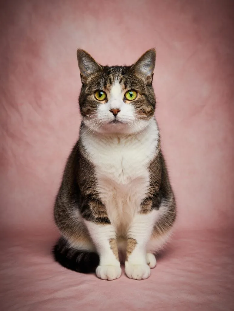 A senior medium-sized female Domestic Short Hair cat named Molly for adoption in Florence, SC
