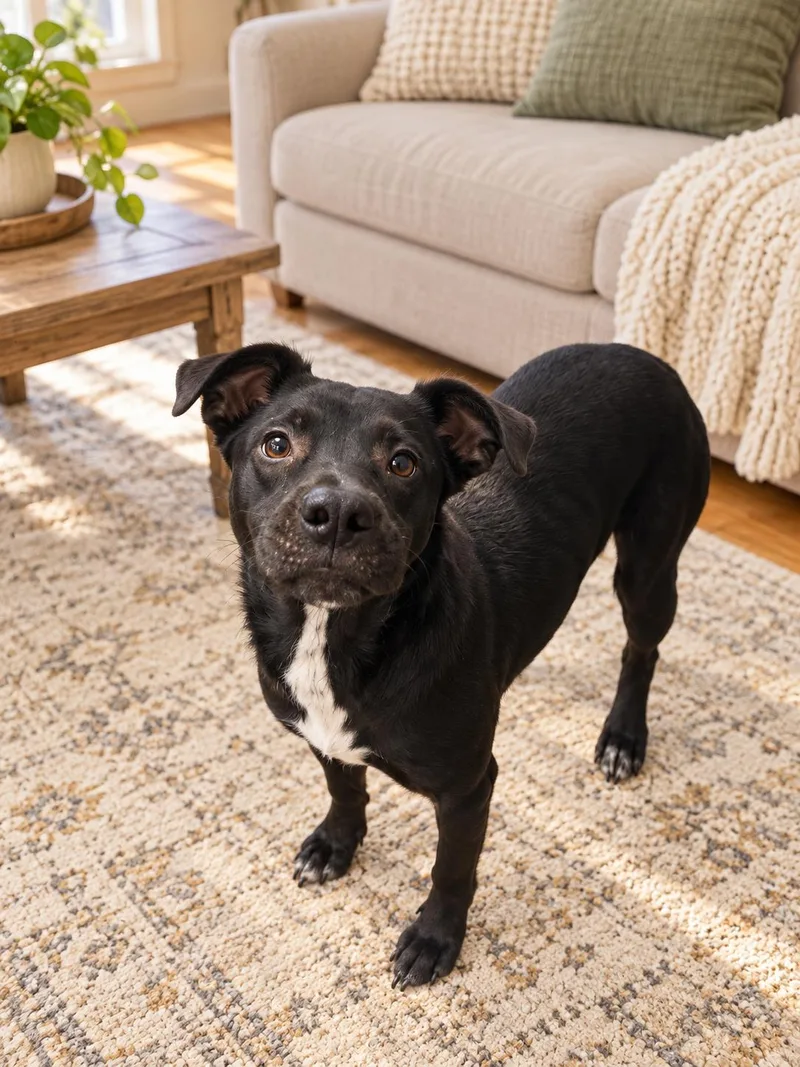 A young medium-sized female Retriever dog named Harper for adoption in Semmes, AL