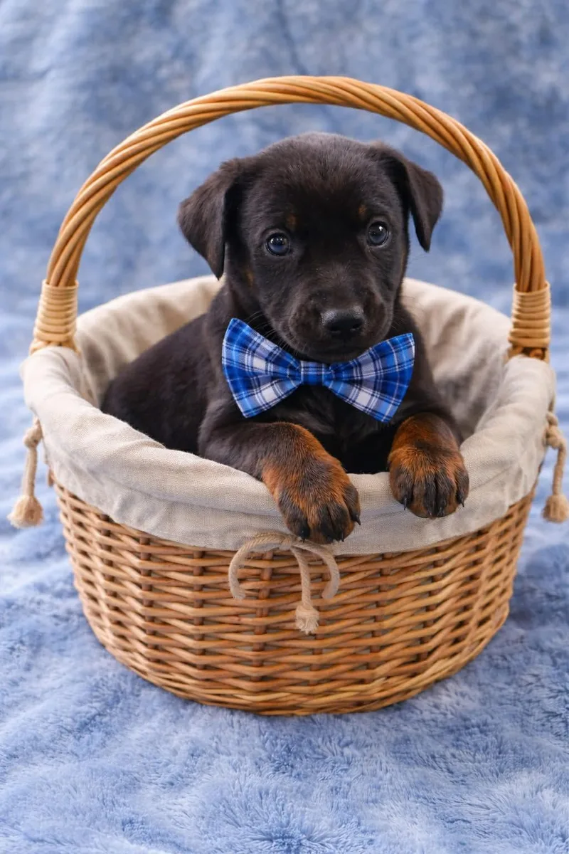 A baby medium-sized male German Shepherd Dog dog named Warick Gs for adoption in Allen, TX