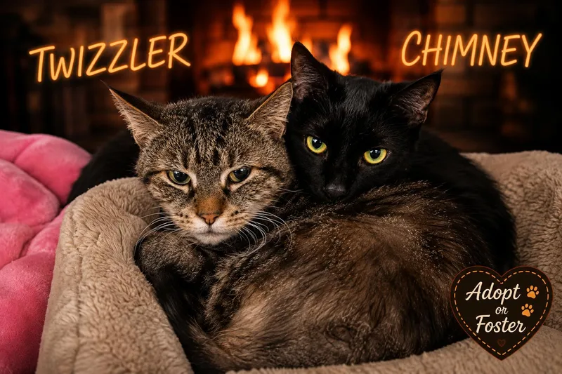 An adult medium-sized male Tabby cat named Twizzler for adoption in Greenville, DE