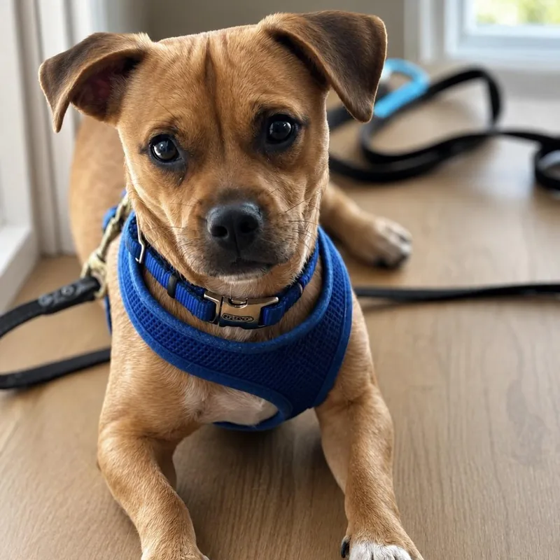A young small-sized male Brown / Chocolate Chihuahua dog named Toby for adoption in Cedar Park, TX