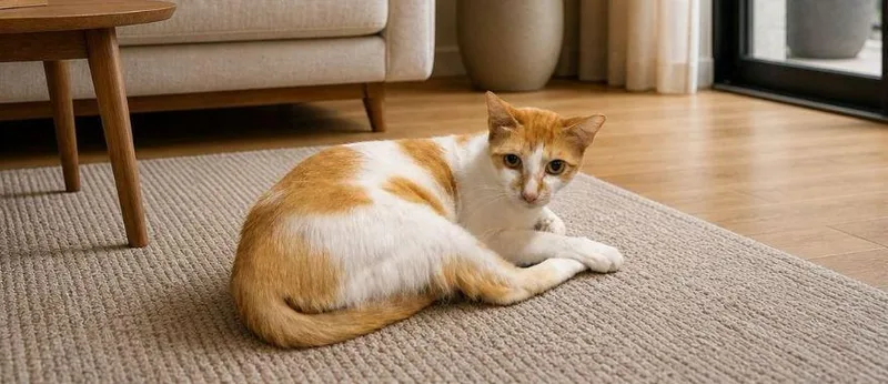 An adult medium-sized female Orange & White Domestic Short Hair cat named Venus for adoption in Hudson, NH