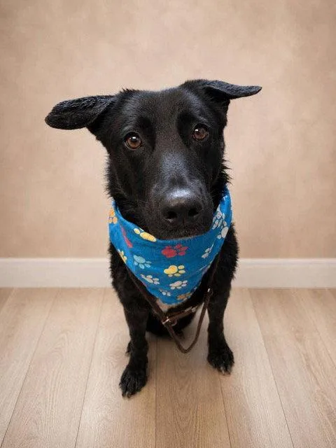 A young medium-sized male Retriever dog named Duke for adoption in Kansas City, MO