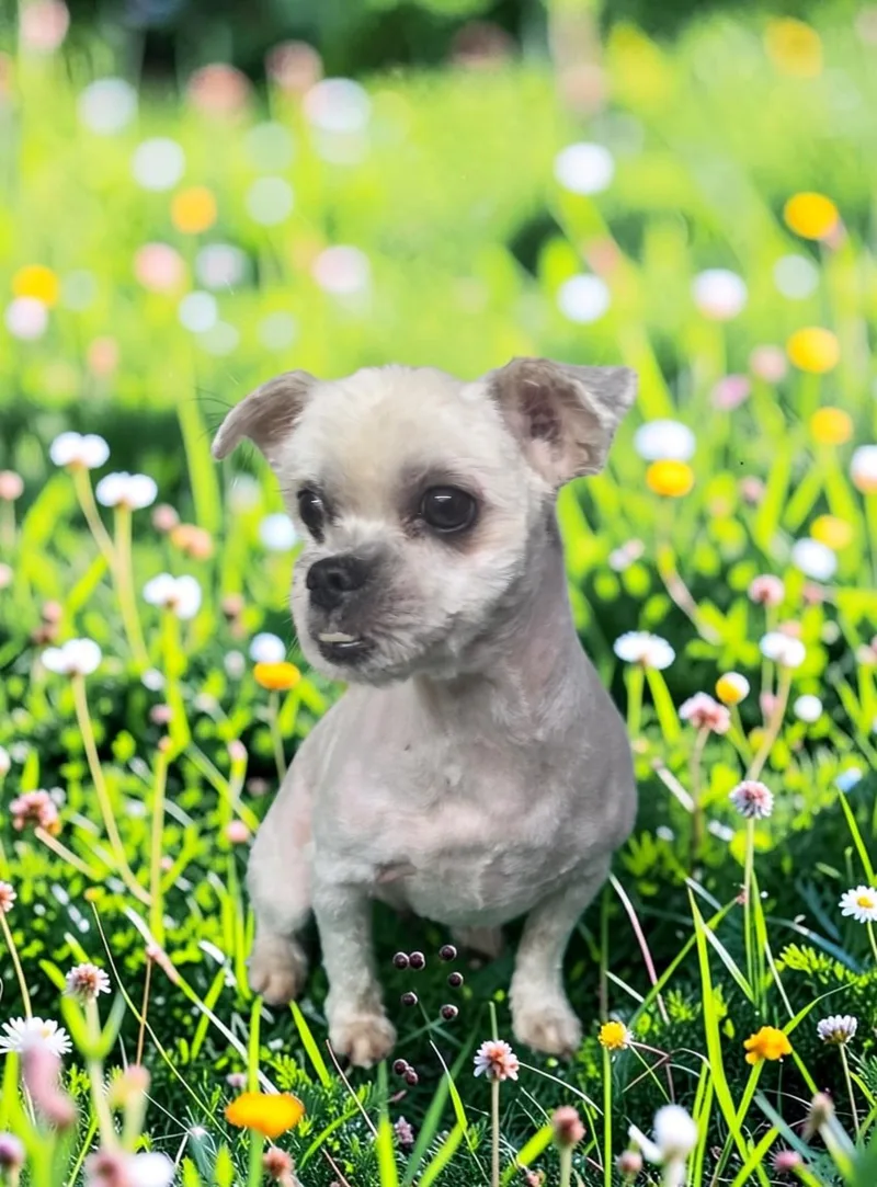 An adult small-sized male Maltese dog named Yoda for adoption in Dallas, GA