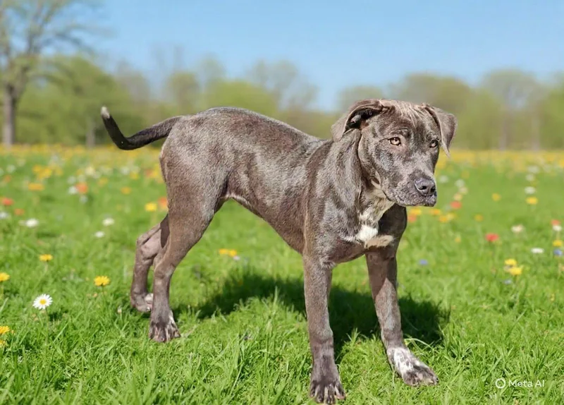 A young medium-sized female Labrador Retriever dog named Kassidy for adoption in Talladega, AL