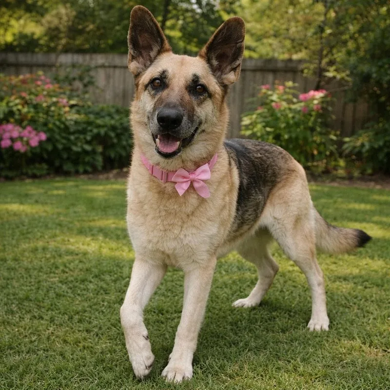 An adult large-sized female German Shepherd Dog dog named Heidi Gs for adoption in Allen, TX