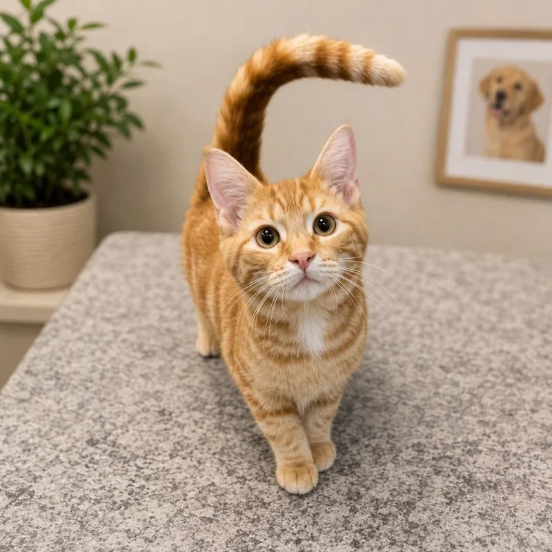 A baby medium-sized male Domestic Short Hair cat named Turkey for adoption in Pittsfield, IL
