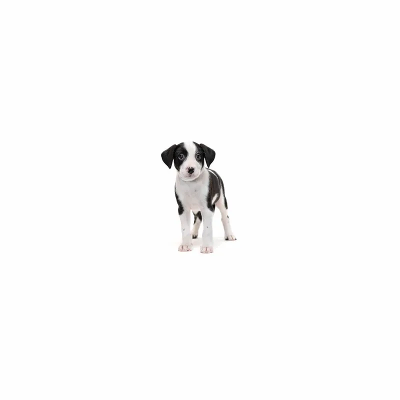 A baby medium-sized male Black Border Collie dog named Lisandro Martinez for adoption in Playa Vista, CA