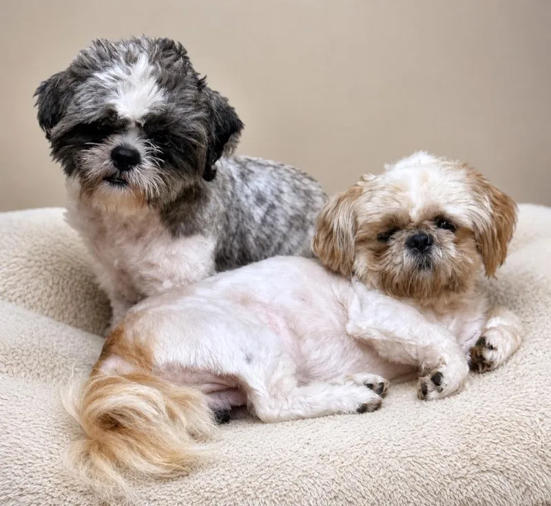An adult small-sized male Shih Tzu dog named Apache for adoption in Crossville, TN