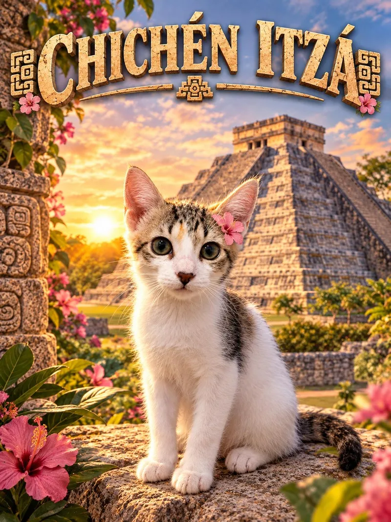 A baby small-sized female Domestic Short Hair cat named Chichén Itzá for adoption in Mission Viejo, CA