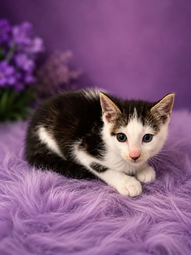 A baby small-sized male Domestic Short Hair cat named Orange for adoption in Detroit, MI