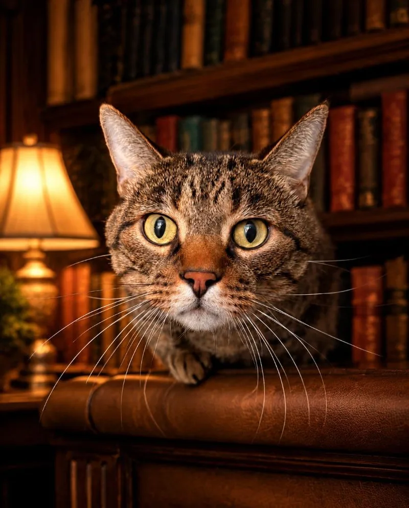 An adult large-sized male Domestic Short Hair cat named Winston for adoption in Detroit, MI