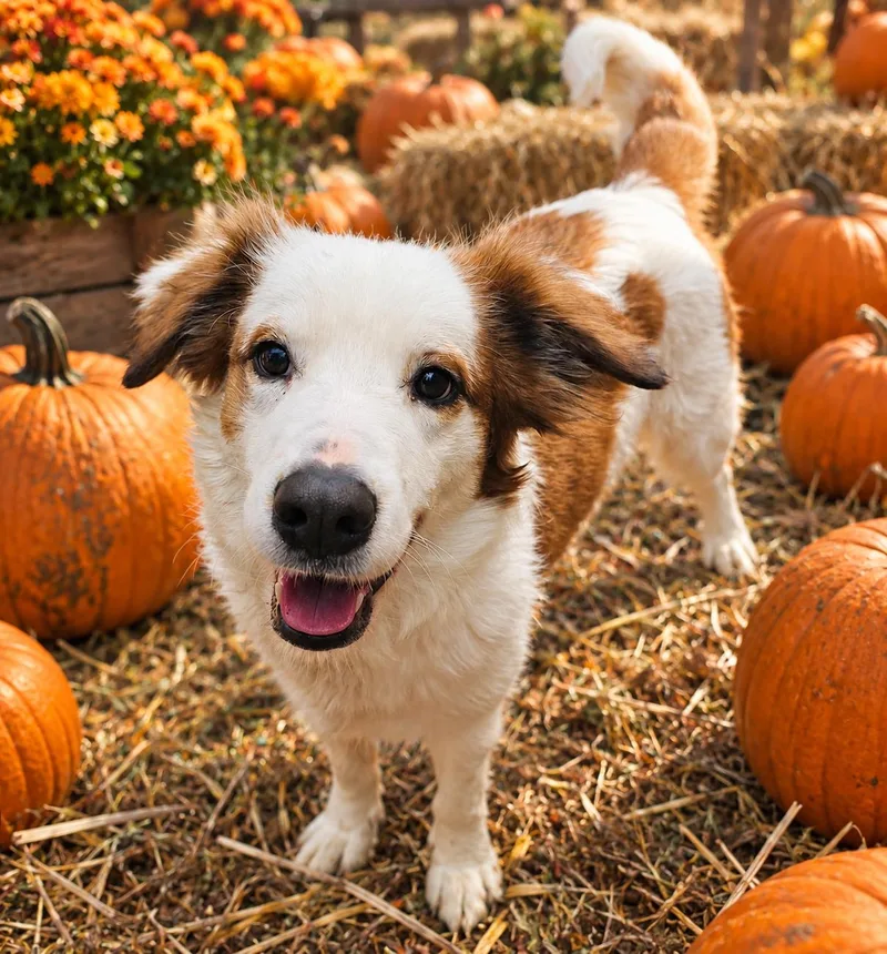 An adult medium-sized female Brittany Spaniel dog named Girl for adoption in Winter, WI