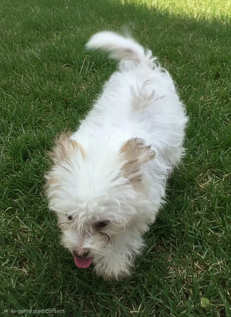 A baby small-sized female Shih Tzu dog named Zhari for adoption in Union Grove, WI