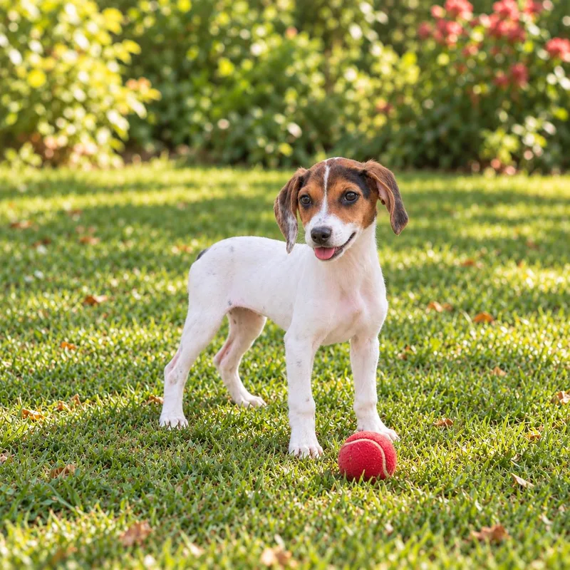 A baby small-sized female Beagle dog named Ruthie for adoption in Potomac, MD