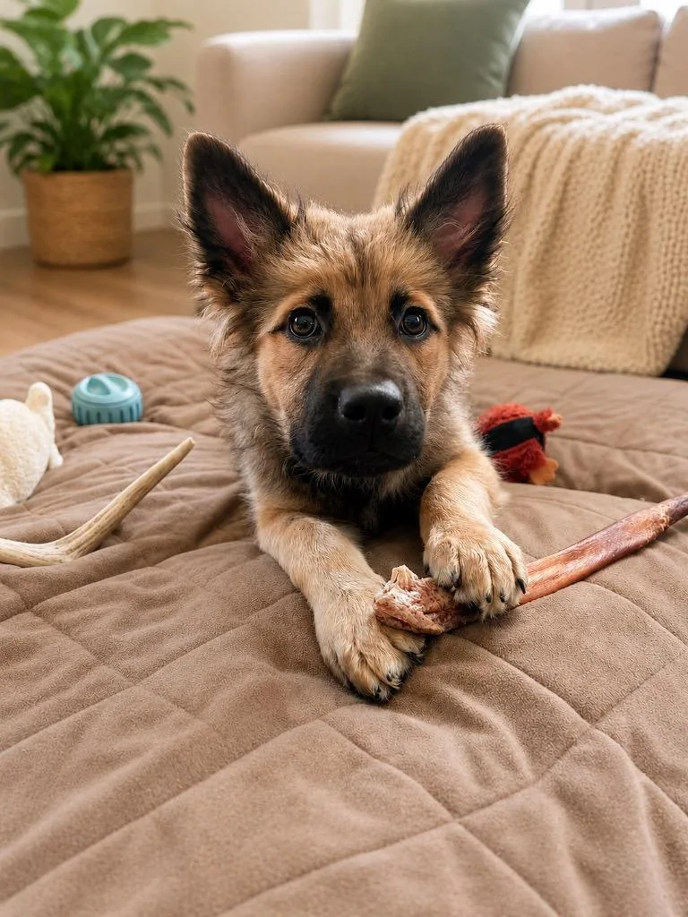 A baby medium-sized male Retriever dog named Vama Veche for adoption in Fort Lupton, CO