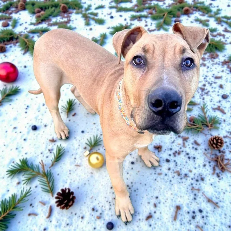 A baby large-sized male Golden Shar-Pei dog named Tank for adoption in Whitehall, PA