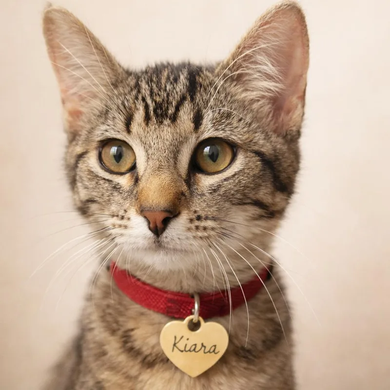 A baby small-sized female Brown / Chocolate Domestic Short Hair cat named Kiara for adoption in Hannibal, MO