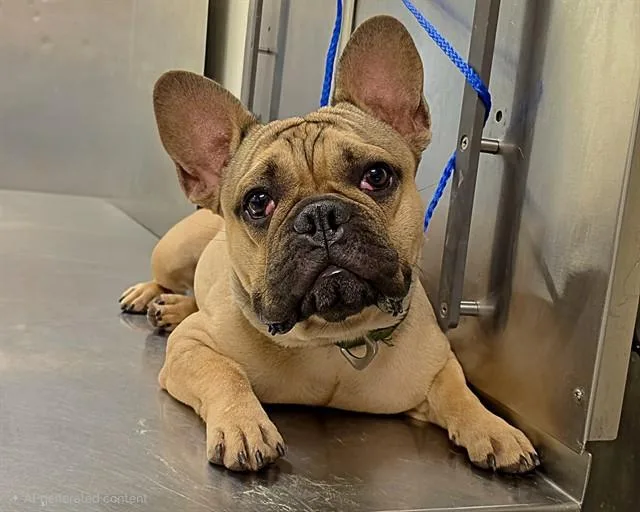 A young small-sized male French Bulldog dog named Bullet for adoption in Miami, FL