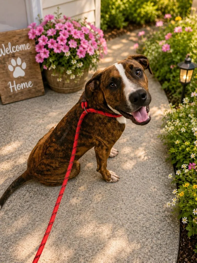 A young large-sized male Terrier dog named Jackson for adoption in Athens, TN