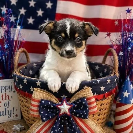 A baby small-sized female Pomeranian dog named Petunia for adoption in Crosby, TX