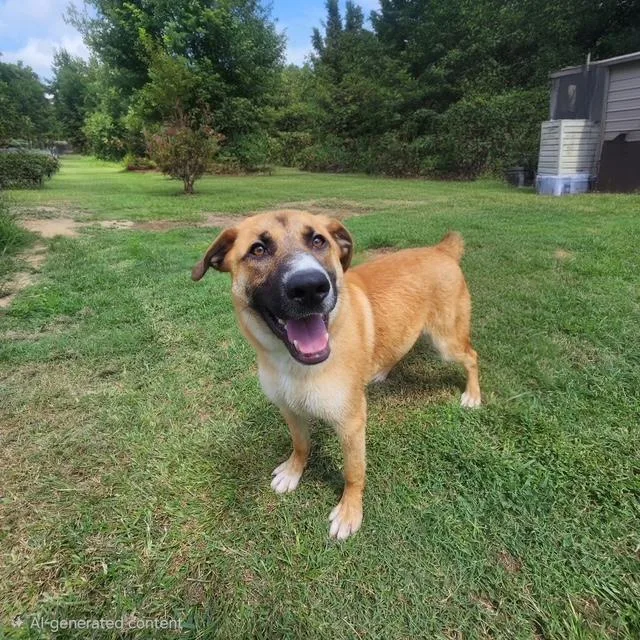 A young large-sized male Yellow / Tan / Blond / Fawn German Shepherd Dog dog named Ryker for adoption in Manhasset, NY