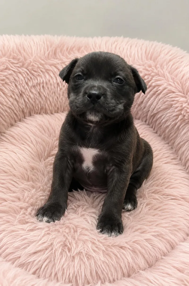 A baby medium-sized female White / Cream Labrador Retriever dog named Bon Bon for adoption in Pleasant Valley, NY