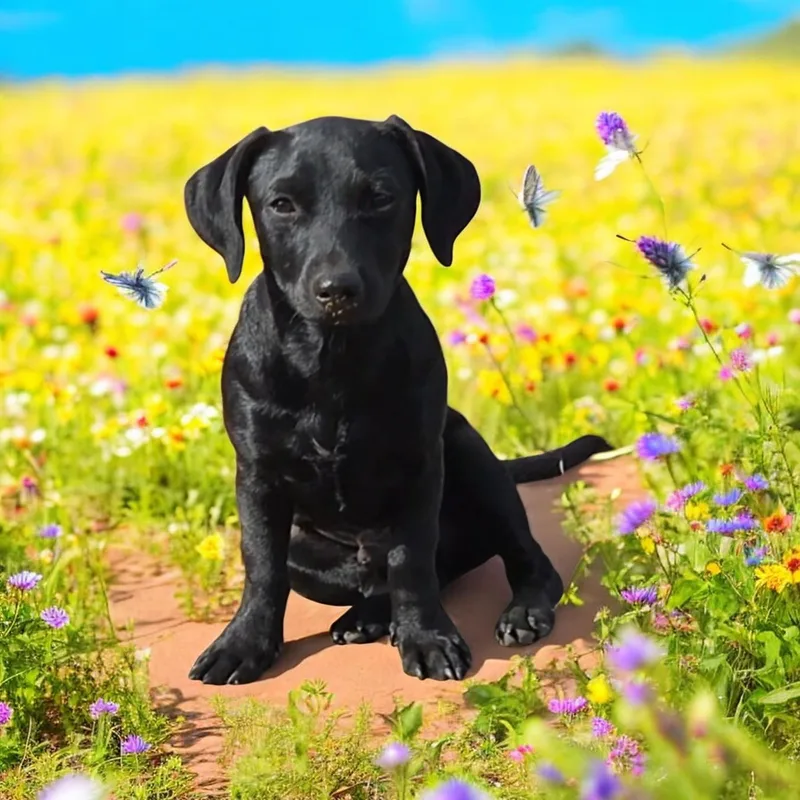 A baby small-sized male Black Dachshund dog named Bean for adoption in Deer Park, TX