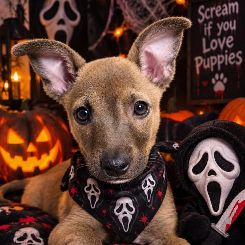 A baby medium-sized female Shepherd dog named Sidney for adoption in Phoenix, AZ