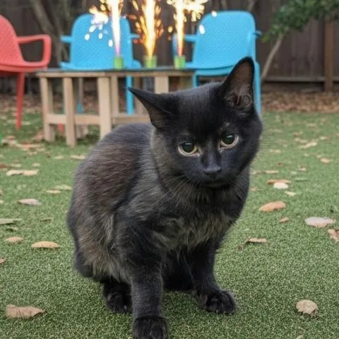 A young small-sized male Domestic Short Hair cat named Banner for adoption in Clinton Township, MI