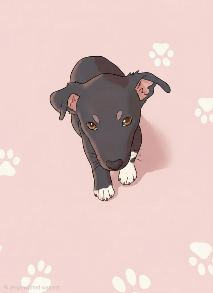 A baby medium-sized female Australian Cattle Dog / Blue Heeler dog named Buttercup for adoption in Junction, TX