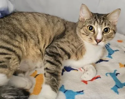 An adult small-sized female Domestic Short Hair cat named Squidward for adoption in Phoenix, AZ