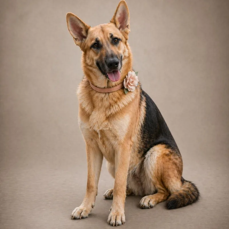 An adult medium-sized female German Shepherd Dog dog named Nezuka Gs for adoption in Allen, TX